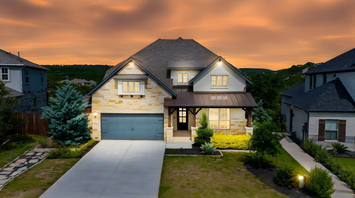 8108 Turning Leaf Circle Lago Vista, TX 78645 - Photo 40 of 40 Model Home Magic with Hill Country Views! Welcome to 8108 Turning Leaf Cir—a never-lived-in former Coventry model home loaded with over $186K in designer upgrades! - Virtually Enhanced