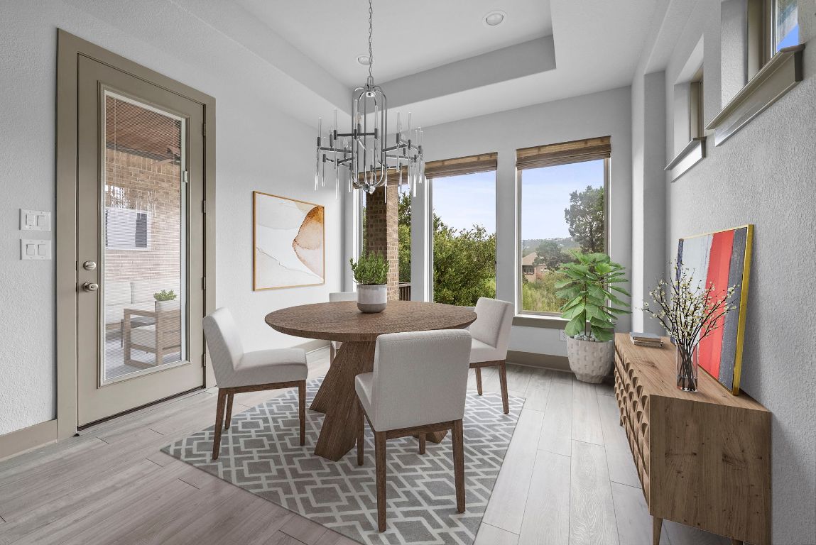 8108 Turning Leaf Circle Lago Vista, TX 78645 - Photo 4 of 40 With 4 bedrooms, 3.5 bathrooms, and 2,879 square feet of thoughtfully styled space, this home is equal parts polished and practical.- Virtually Enhanced