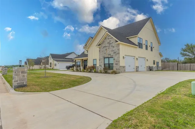 a view of outdoor space yard and swimming pool