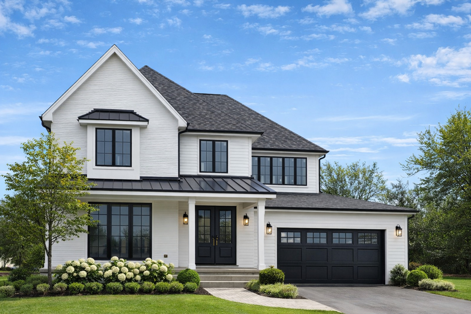 1949 Gary Lane Geneva, IL 60134 - Photo 1 of 3 a front view of a house with a garden and plants