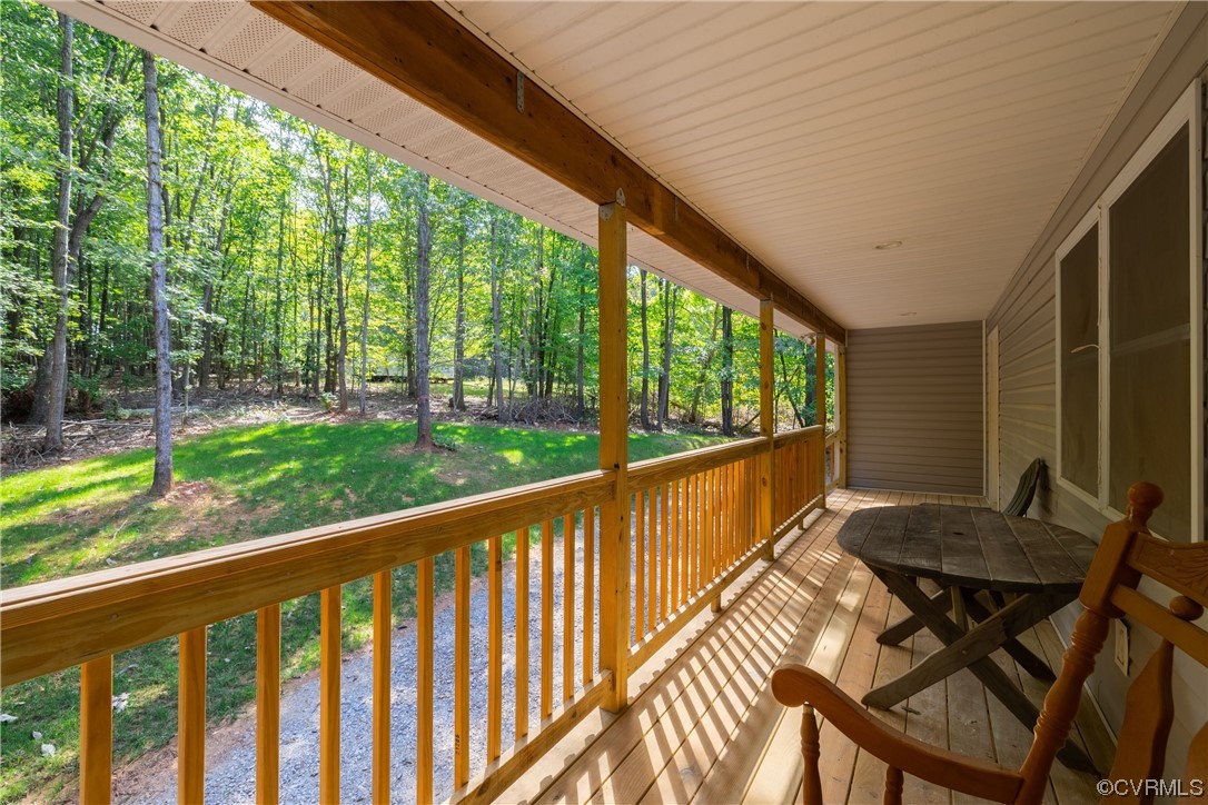 363 Oak Hill Road Prospect, VA 23960 - Photo 24 of 33 a view of a two chairs in the deck
