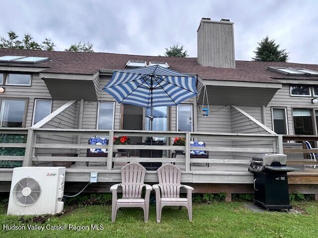 113 Windham Ridge Road Windham, NY 12496 - Photo 36 of 43 a view of a chairs and table in the patio