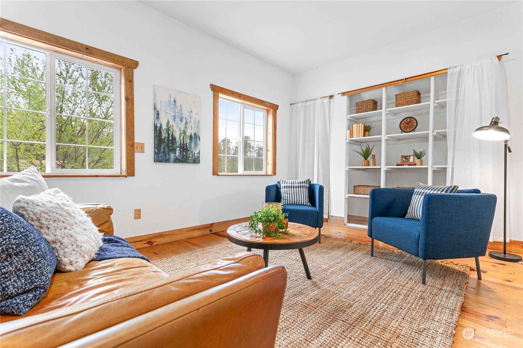 3900 Bay Road Ferndale, WA 98248 - Photo 10 of 40 a living room with furniture and a large window
