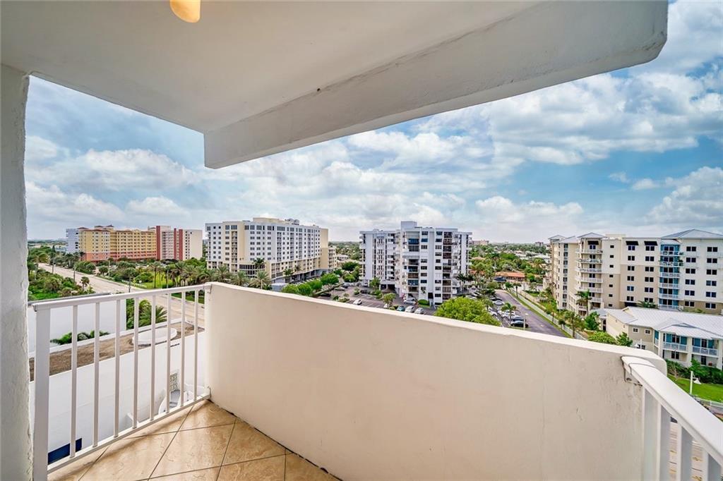 1360 South Ocean Boulevard, Unit 905 Pompano Beach, FL 33062 - Photo 34 of 57 a view of a city from a balcony