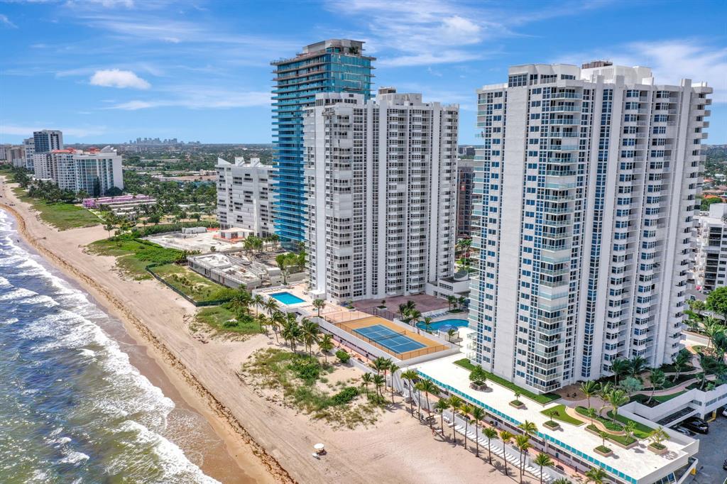 1360 South Ocean Boulevard, Unit 905 Pompano Beach, FL 33062 - Photo 44 of 57 a city view with tall buildings