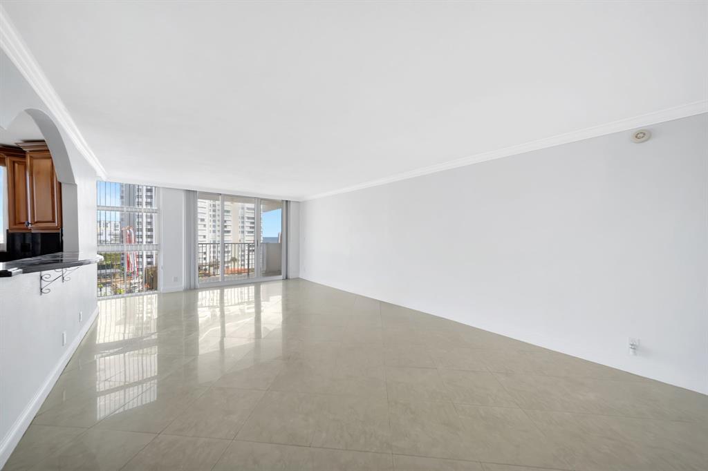 1360 South Ocean Boulevard, Unit 905 Pompano Beach, FL 33062 - Photo 7 of 57 LIVING ROOM & NORTH BALCONY