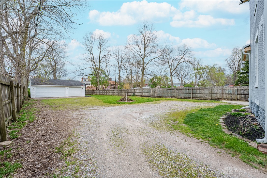 308 Yankee Road Middletown, OH 45044 - Photo 46 of 47 This spacious yard features a detached garage and ample gravel parking.