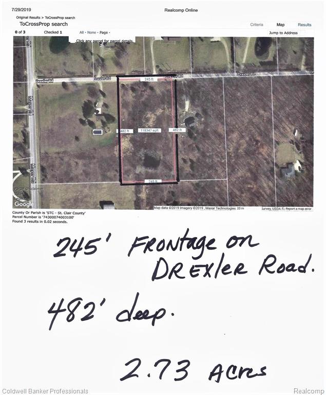 0 Drexler Road St. Clair, MI 48079 - Photo 3 of 3