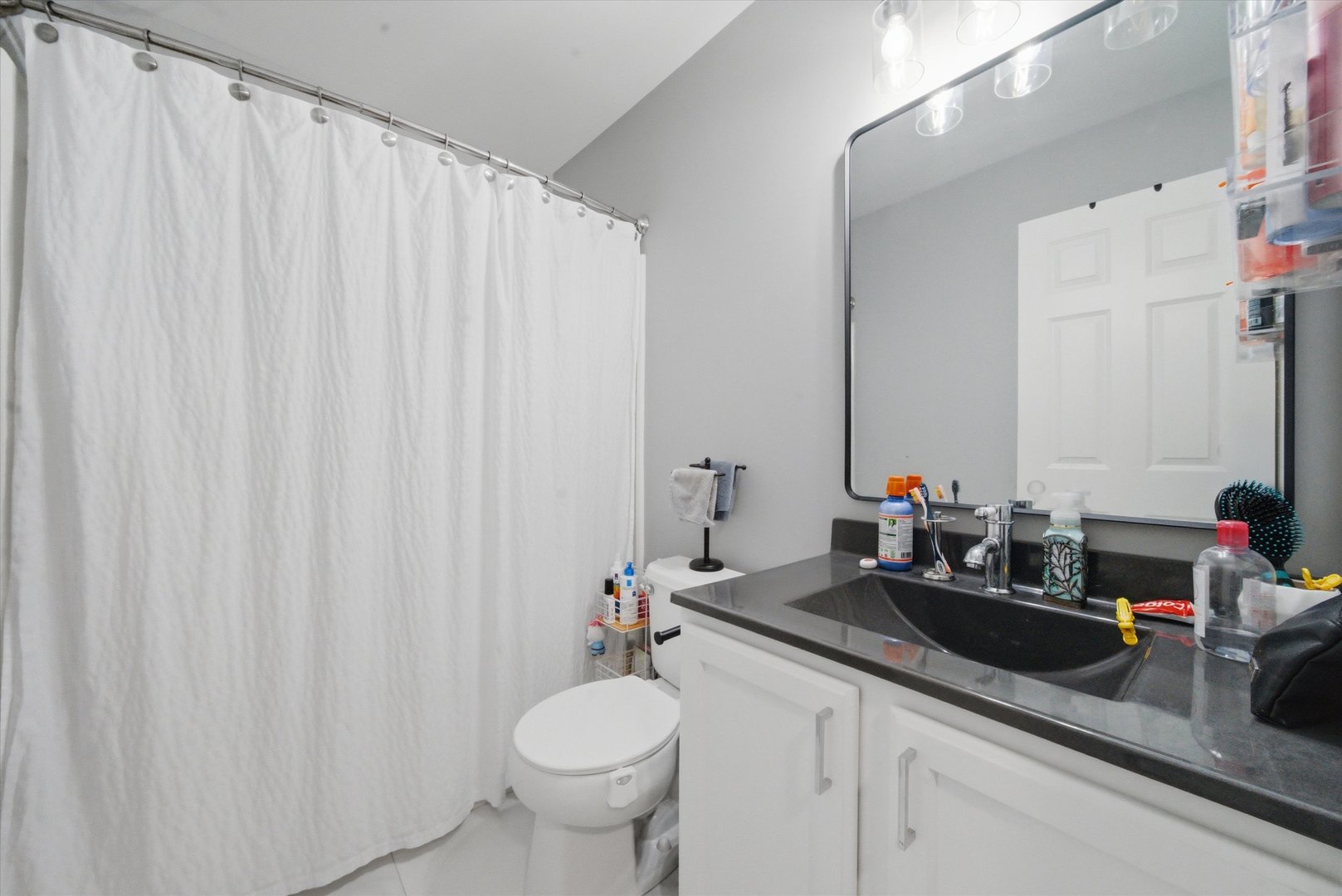 2448 Emily Lane Elgin, IL 60124 - Photo 20 of 34 a bathroom with a double vanity sink and mirror