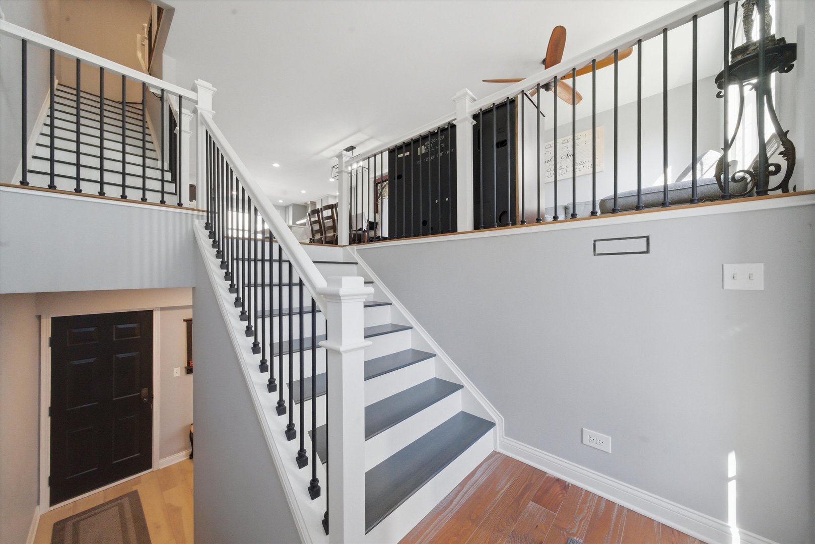 2448 Emily Lane Elgin, IL 60124 - Photo 24 of 34 a view of staircase with railing and white walls