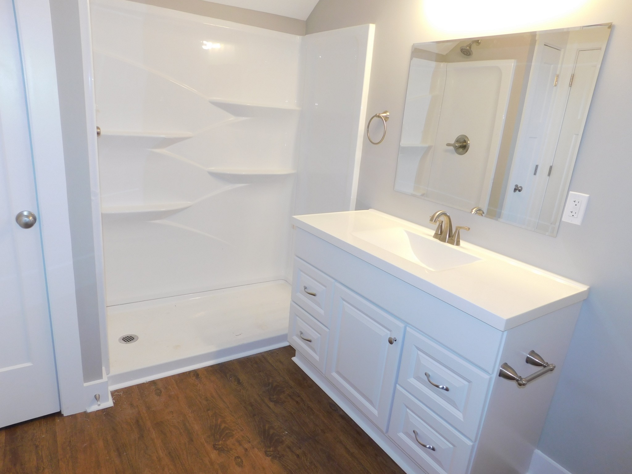 736 Riley Creek Road Tullahoma, TN 37388 - Photo 16 of 25 a bathroom with a sink and a mirror