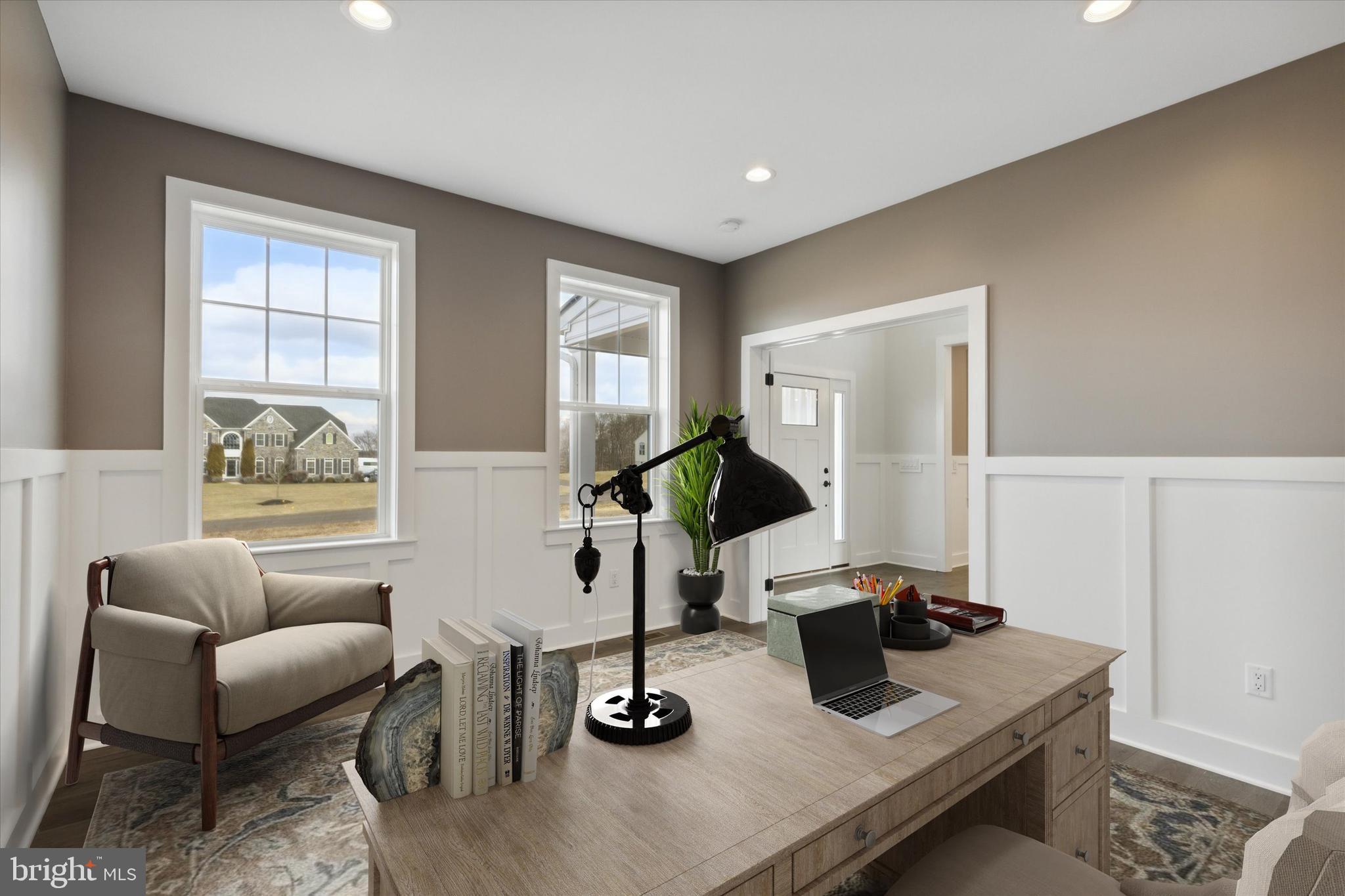 37 Barbertown Point Breeze Road Frenchtown, NJ 08825 - Photo 11 of 56 a work room with furniture and wooden floor
