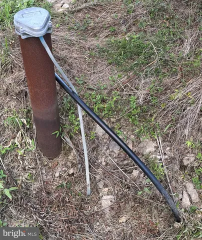 a view of a backyard of the house