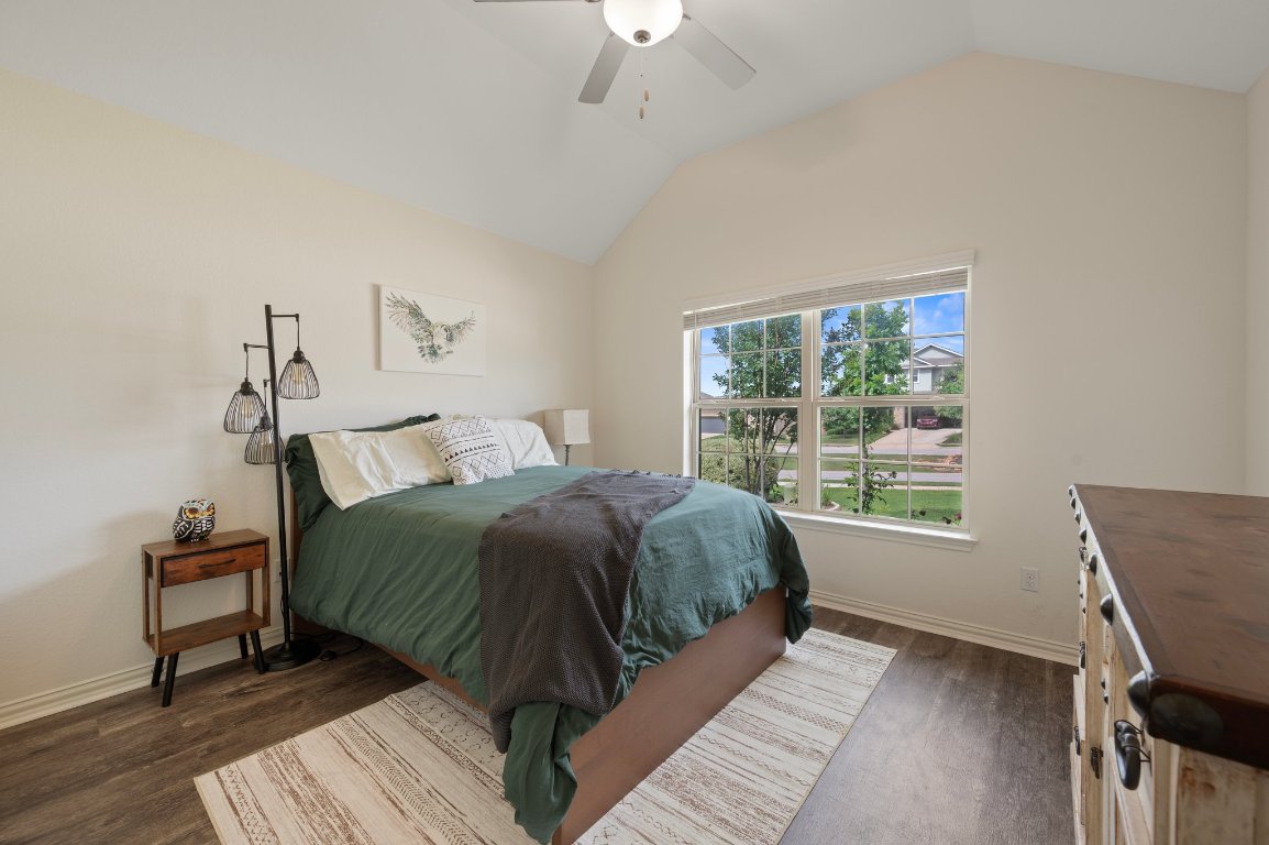 1437 Morning View Road Georgetown, TX 78628 - Photo 18 of 24 a bedroom with a bed and a window