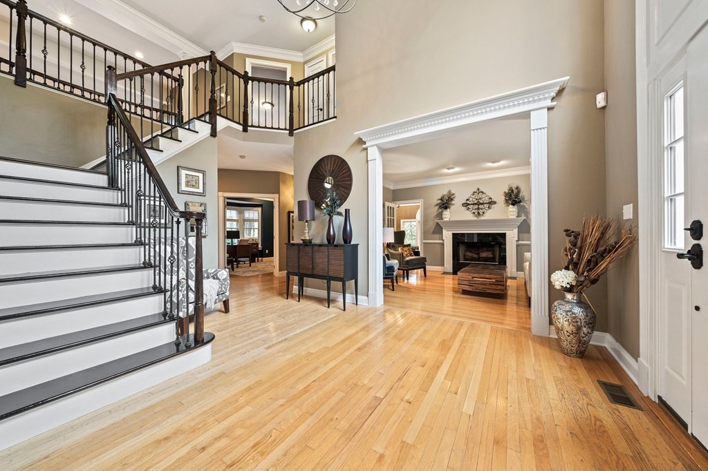 105 Waterman Road Canton, MA 02021 - Photo 18 of 39 a view of livingroom with furniture and fireplace