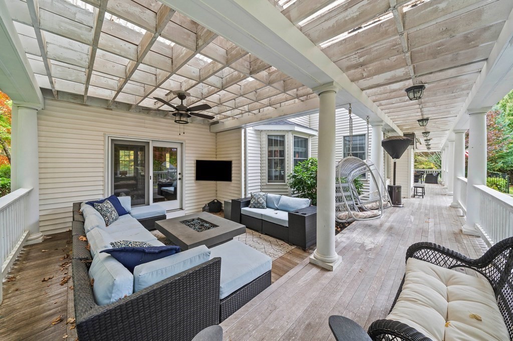 105 Waterman Road Canton, MA 02021 - Photo 34 of 39 a living room with furniture and a large window