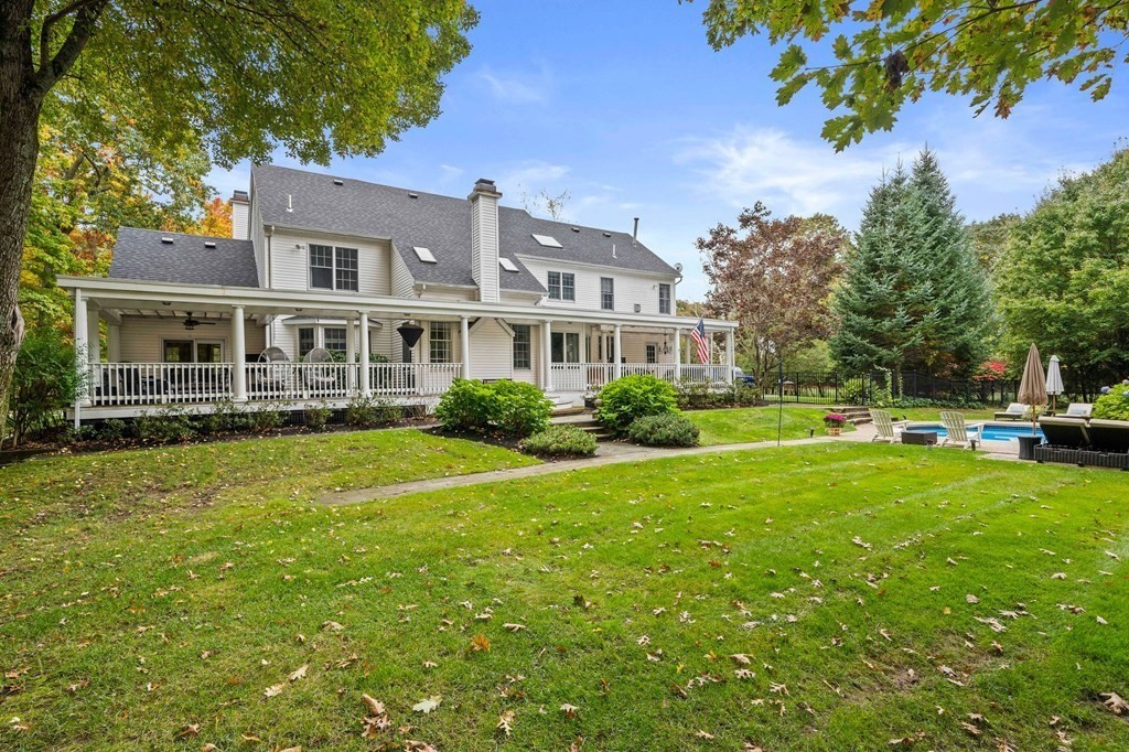 105 Waterman Road Canton, MA 02021 - Photo 35 of 39 a view of a house with a swimming pool