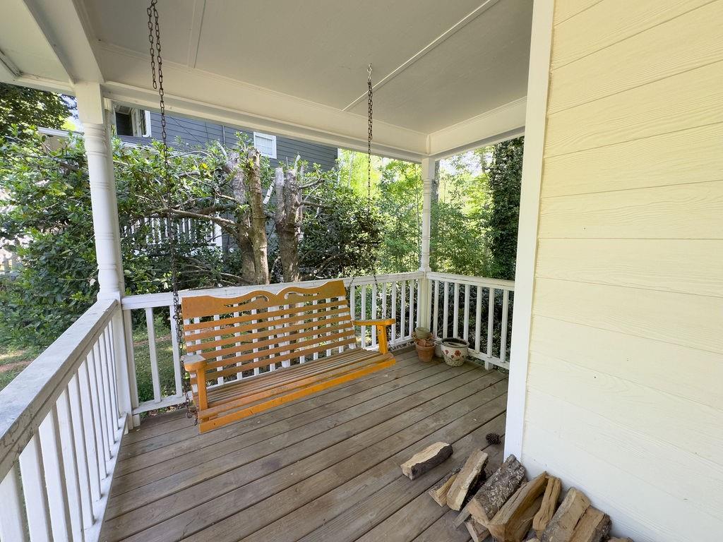 66 Stevenson Point Dallas, GA 30132 - Photo 6 of 39 a view of balcony with wooden floor