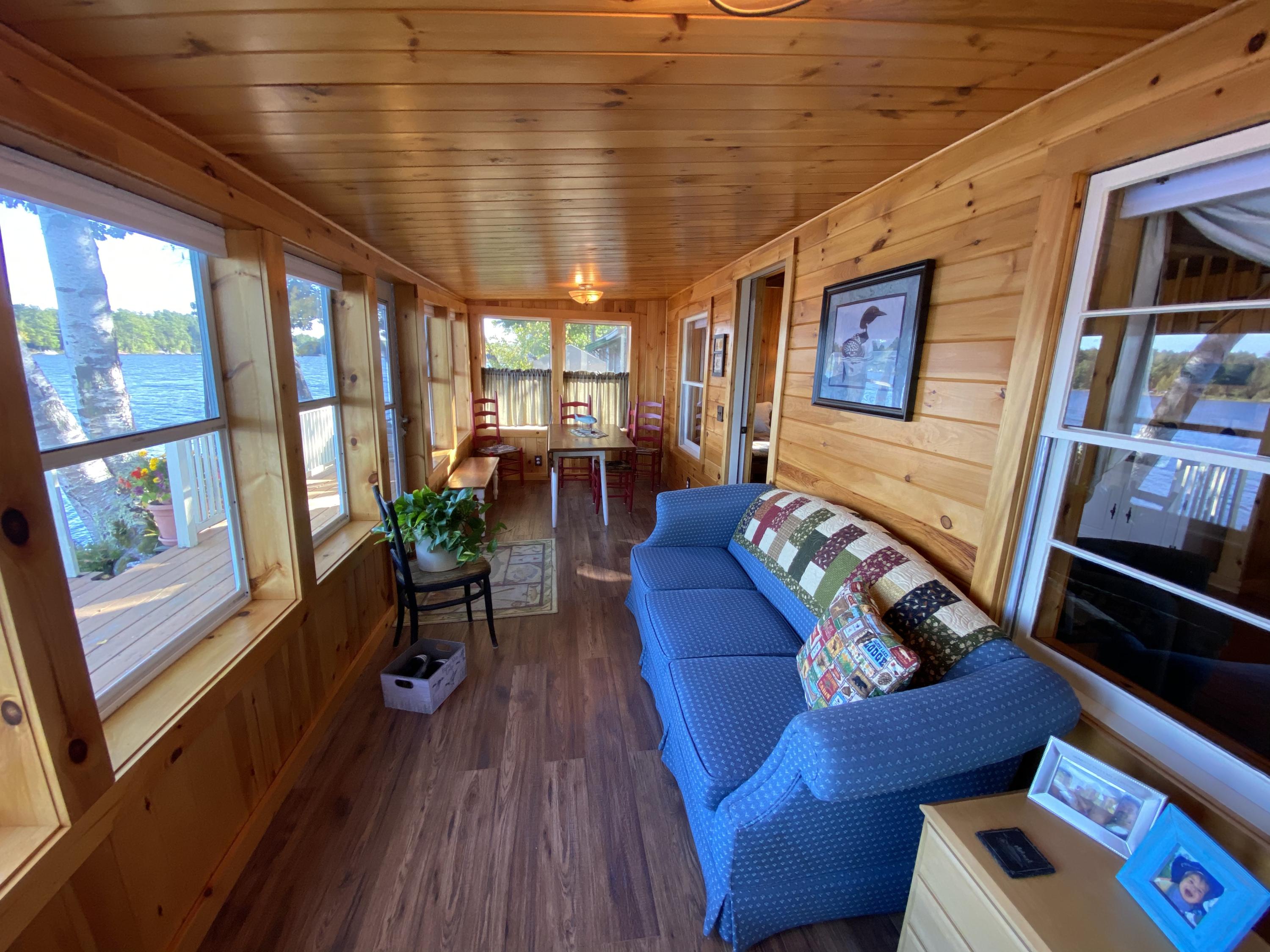 54 Pickerel Point Road Winslow, ME 04901 - Photo 20 of 34 19 Closed in Porch