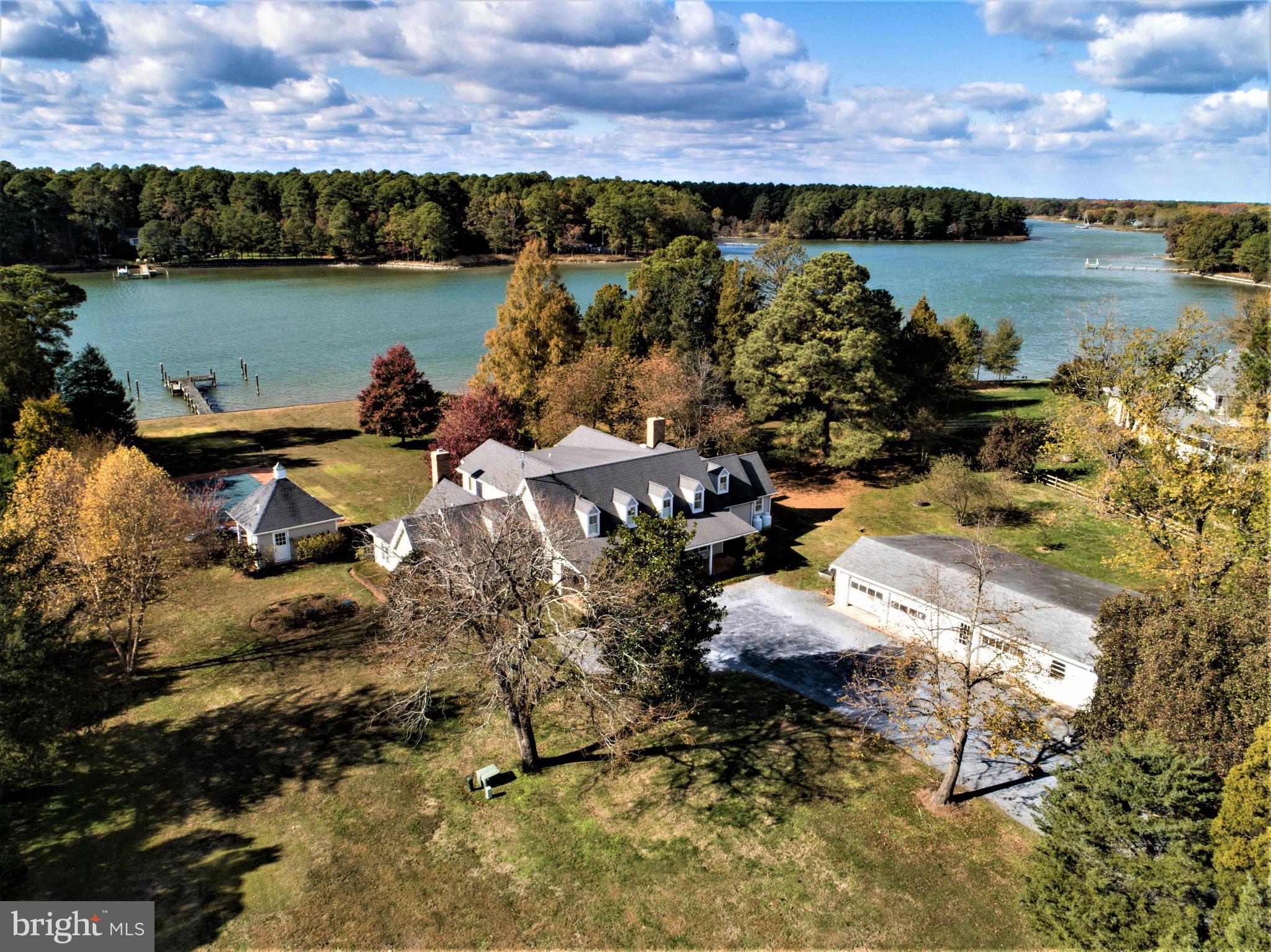 25450 Chance Farm Road St. Michaels, MD 21663 - Photo 1 of 64 5000' home - garage, pool, pool house, dock 4' mlw