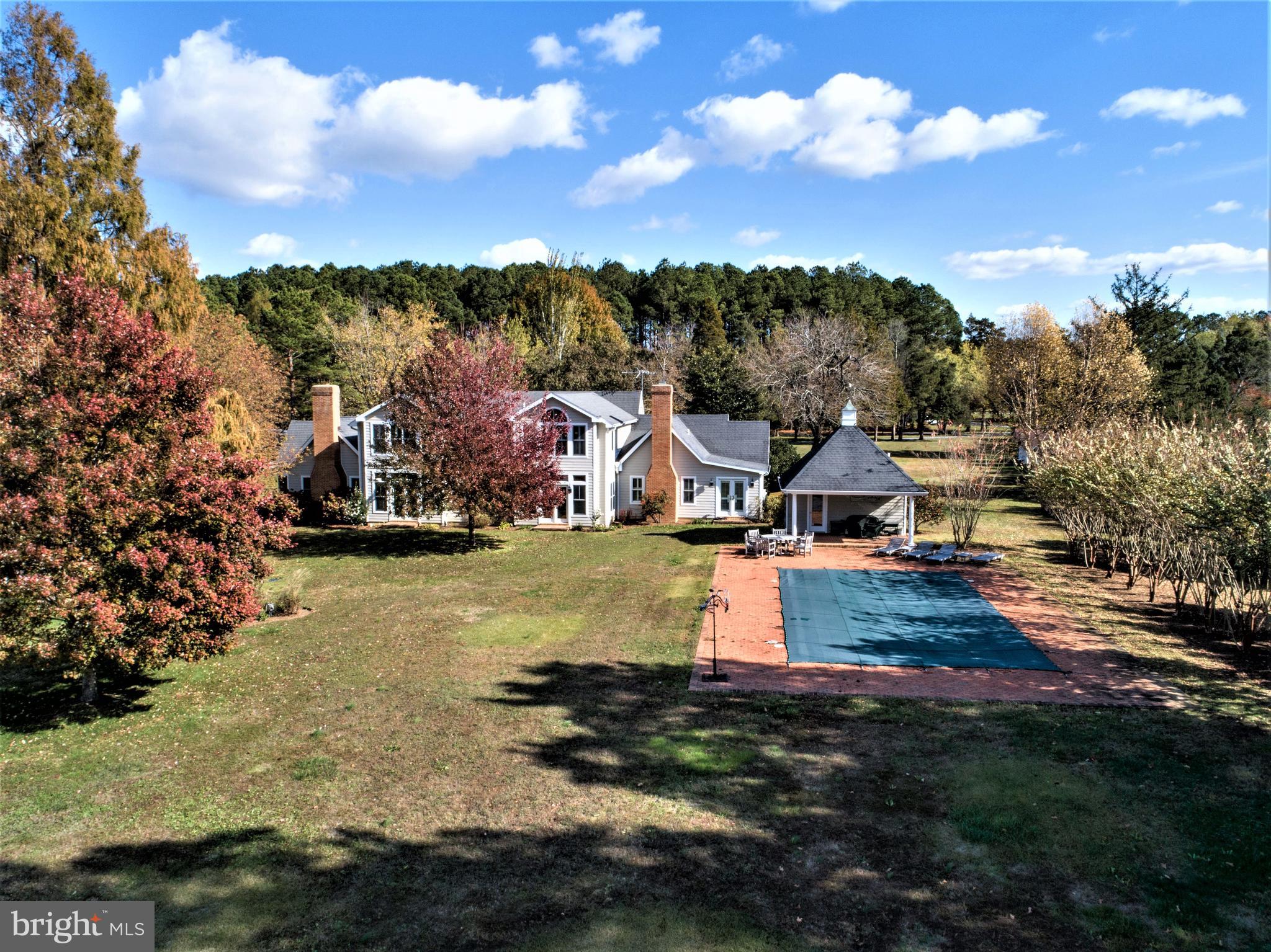 25450 Chance Farm Road St. Michaels, MD 21663 - Photo 15 of 64 pool house and pool (800 sq ')