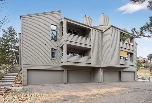 a view of a house with a balcony