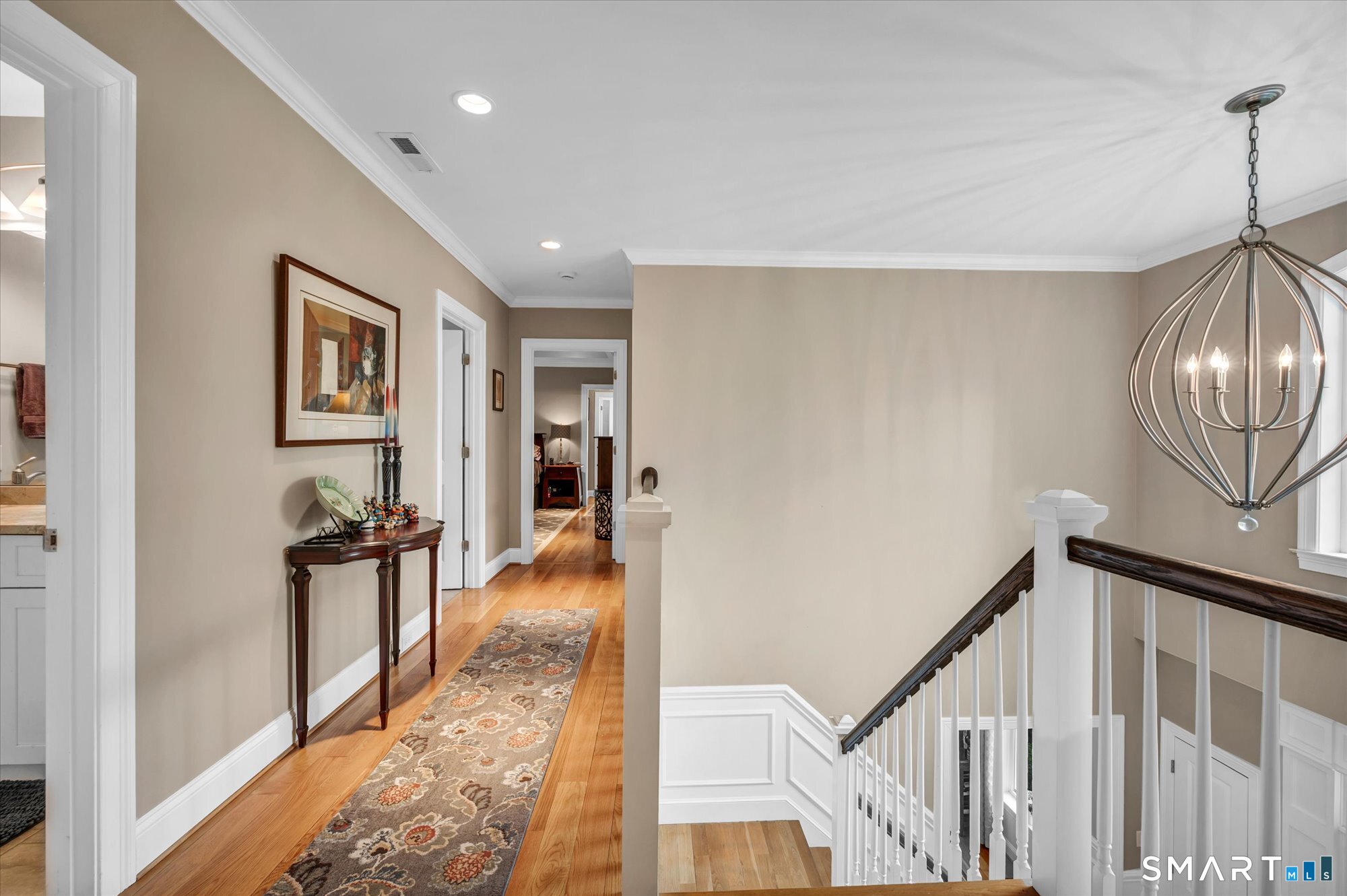 16 Sweetheart Mountain Road Canton, CT 06019 - Photo 20 of 40 a view of a hallway with workspace