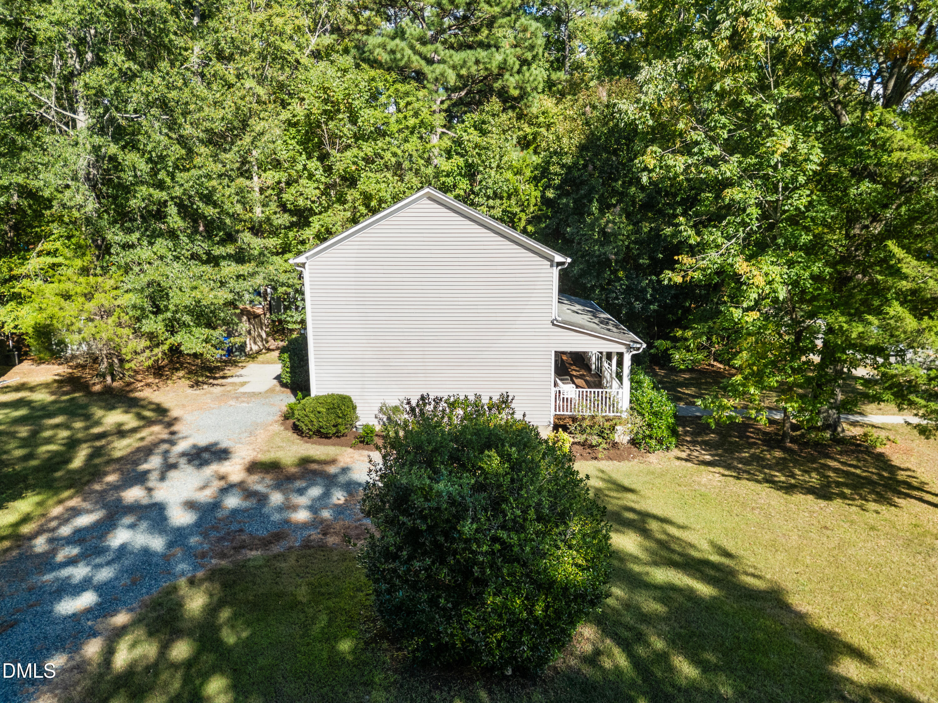 100 Raven Lane Carrboro, NC 27510 - Photo 25 of 31 a view of backyard of house