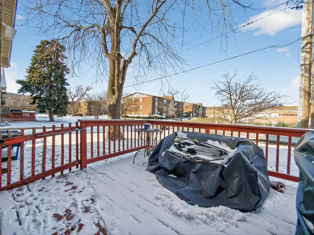 a view of a couches in the roof deck