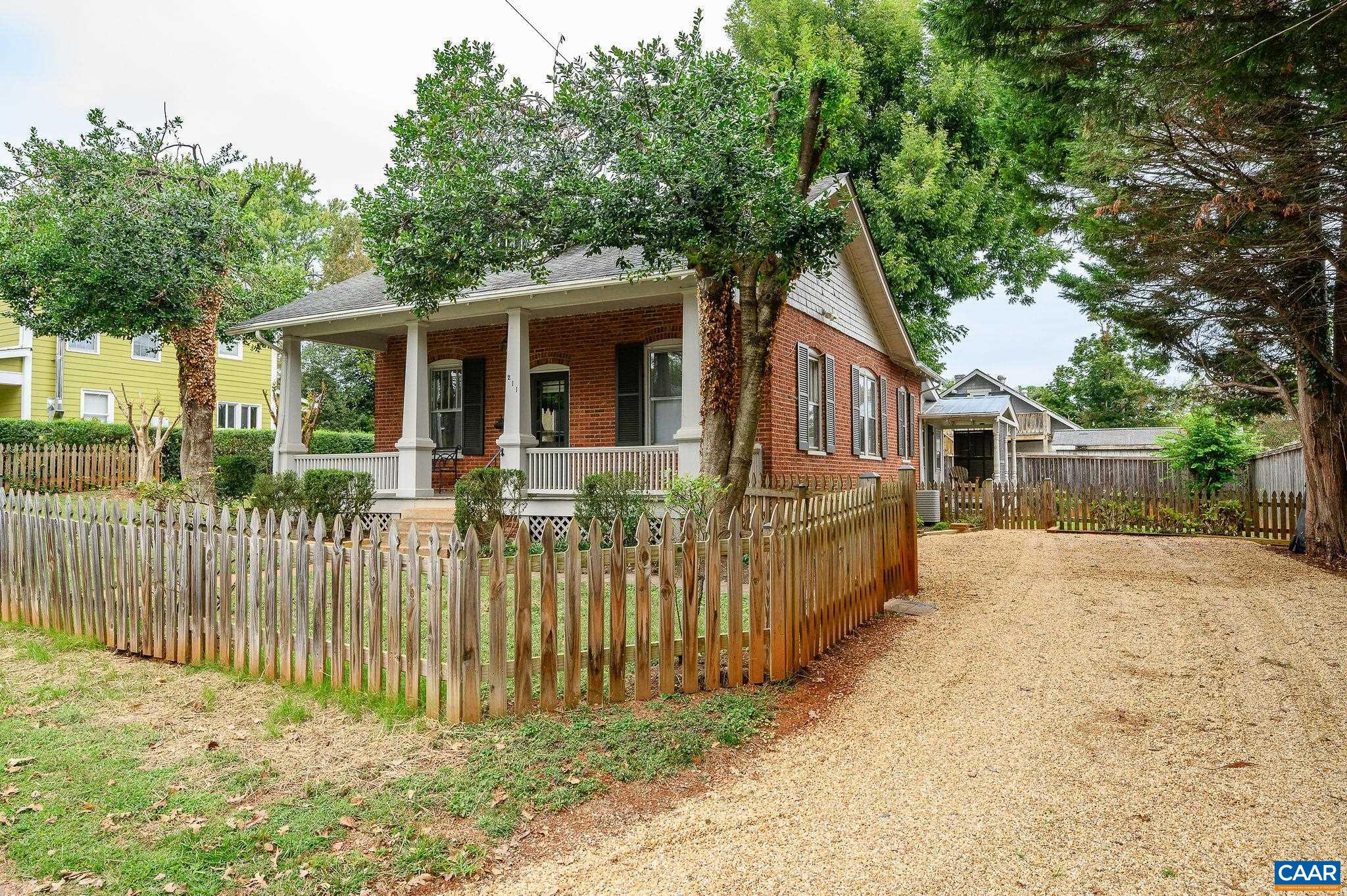 211 Robertson Avenue Charlottesville, VA 22903 - Photo 19 of 28 a front view of a house with a porch