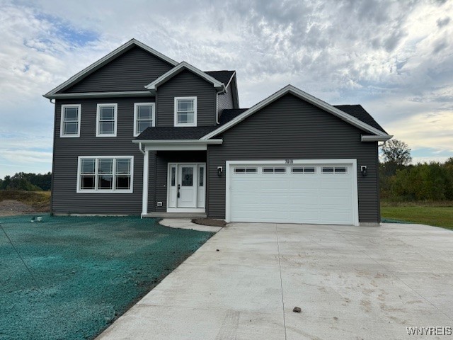 Hydroseeding has been done