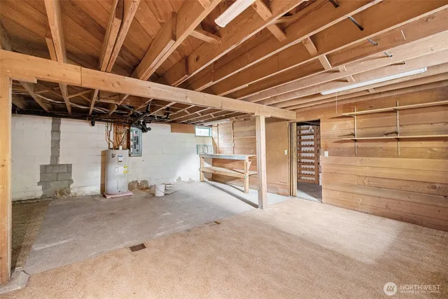 a view of an front door