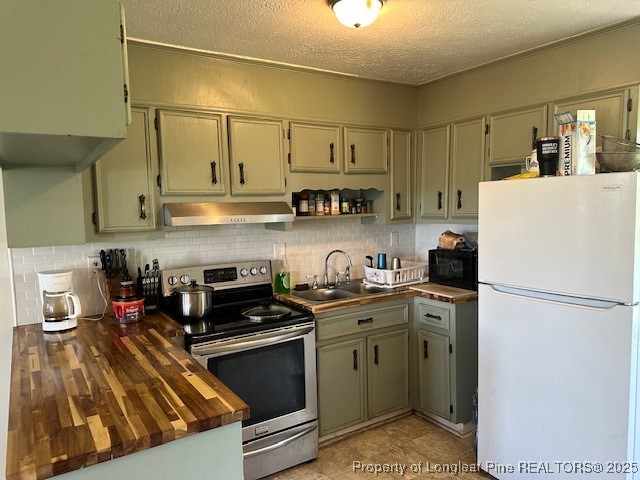 997 Balfour Road Red Springs, NC 28377 - Photo 15 of 20 a kitchen with a sink cabinets and appliances