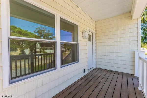 a view of front door