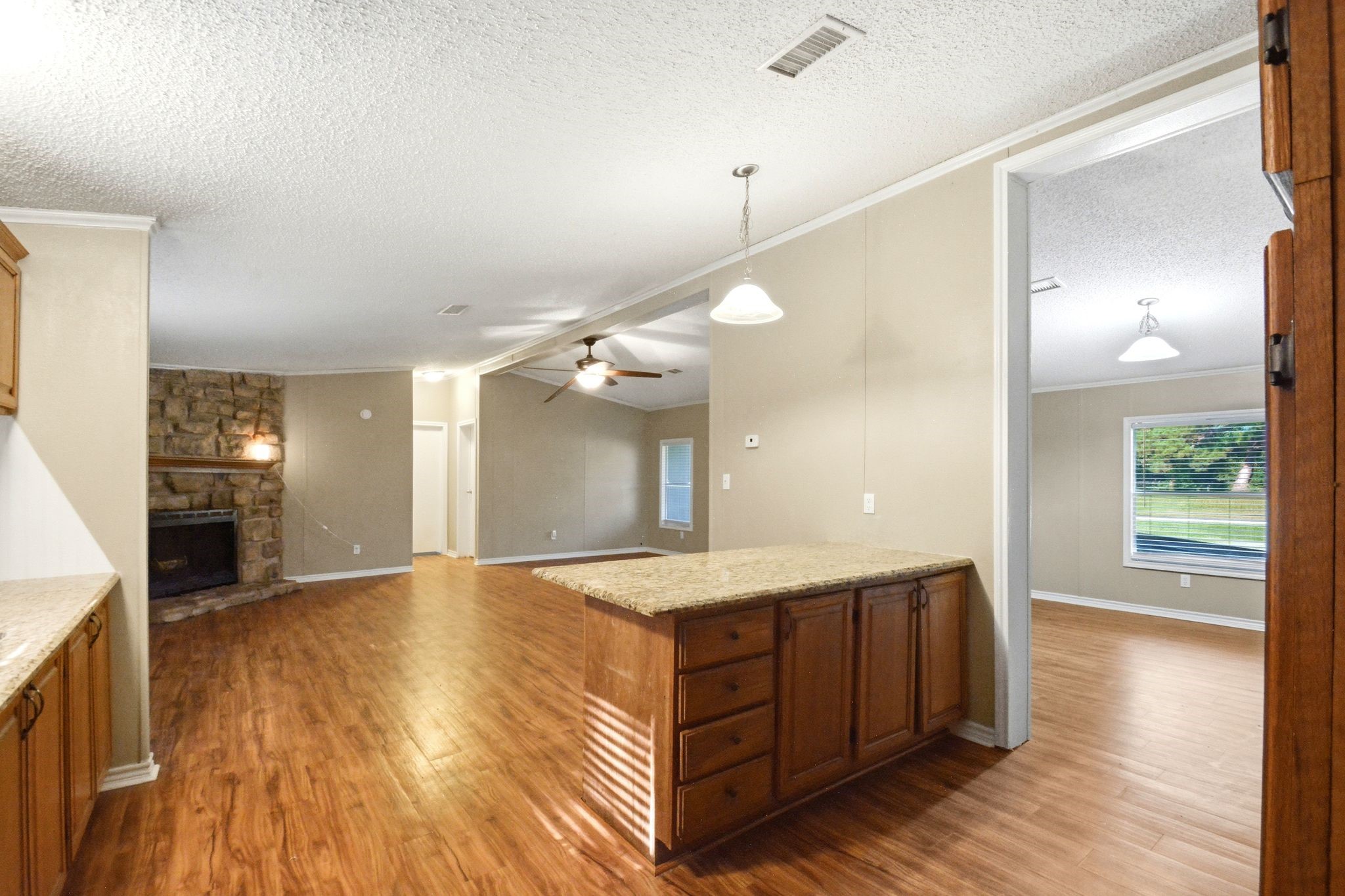 290 Monticello Street Trinity, TX 75862 - Photo 9 of 36 Kitchen Opens to the Spacious Living Area