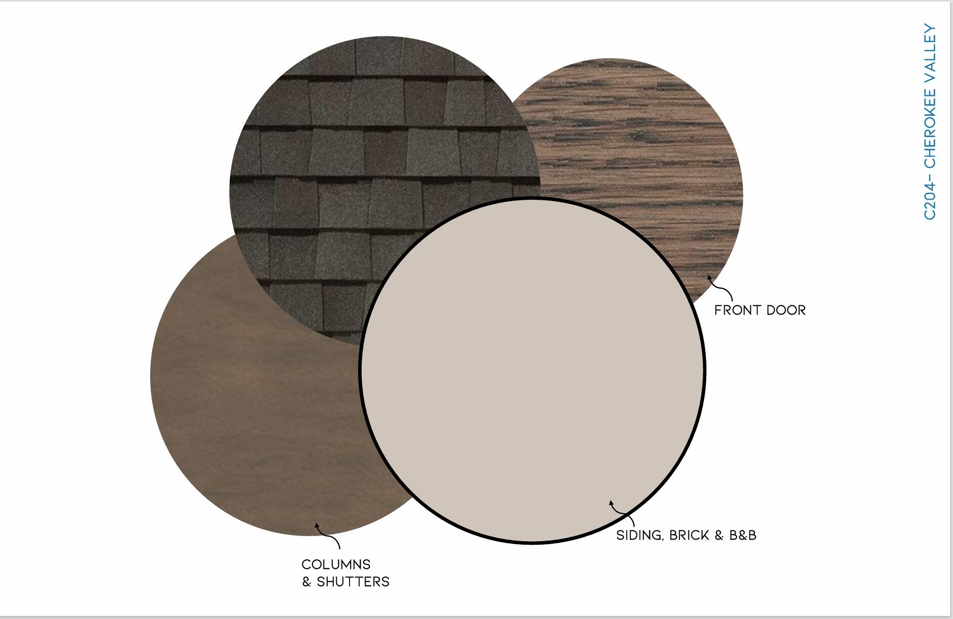 3684 Cherokee Valley Road, Unit LOT #4 Ringgold, GA 30736 - Photo 7 of 52 Exterior Color Selections