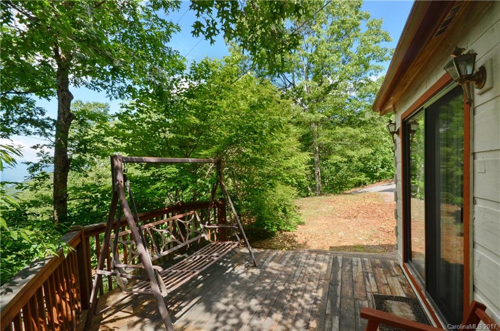 381 Norman Road Clyde, NC 28721 - Photo 16 of 21 a view of yard from balcony