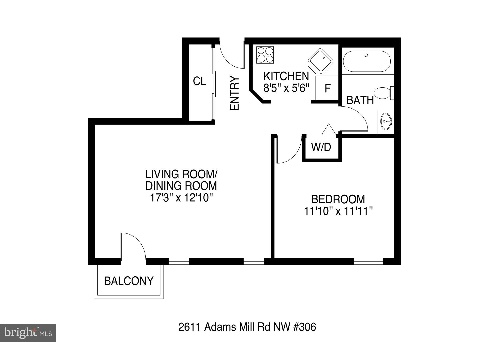 2611 Adams Mill Road Northwest, Unit 306 Washington, DC 20009 - Photo 17 of 23