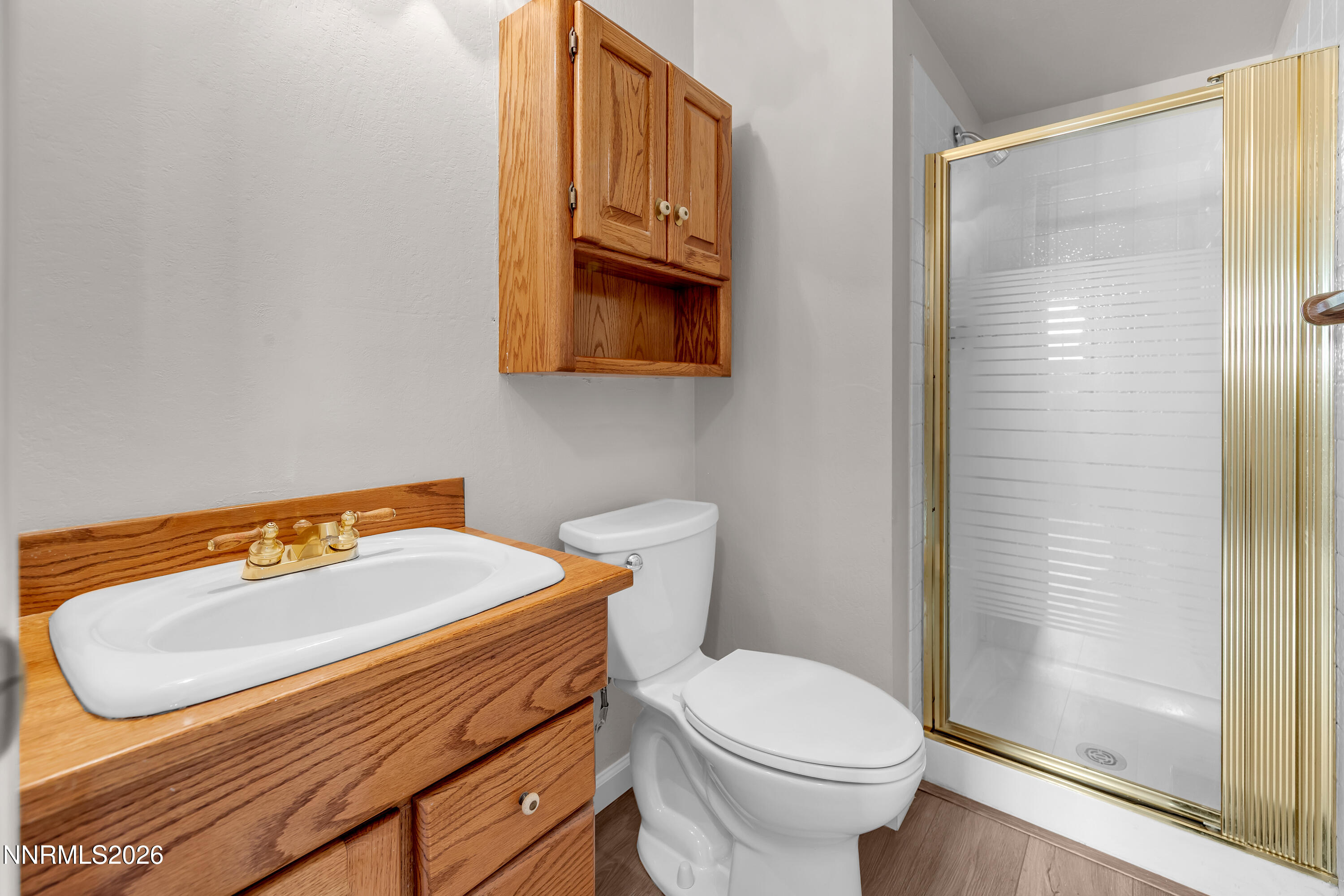 4505 Gorc Way Reno, NV 89502 - Photo 23 of 48 a bathroom with a sink a toilet and shower