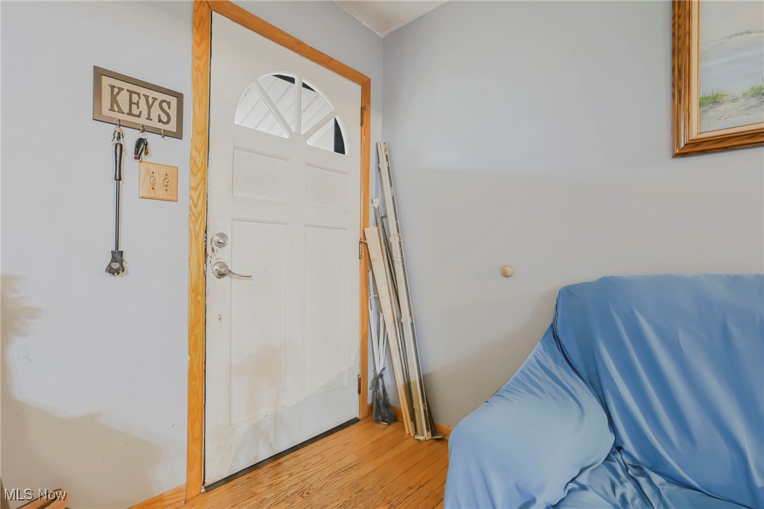 232 McGill Road Vincent, OH 45784 - Photo 7 of 49 Foyer entrance featuring wood finished floors