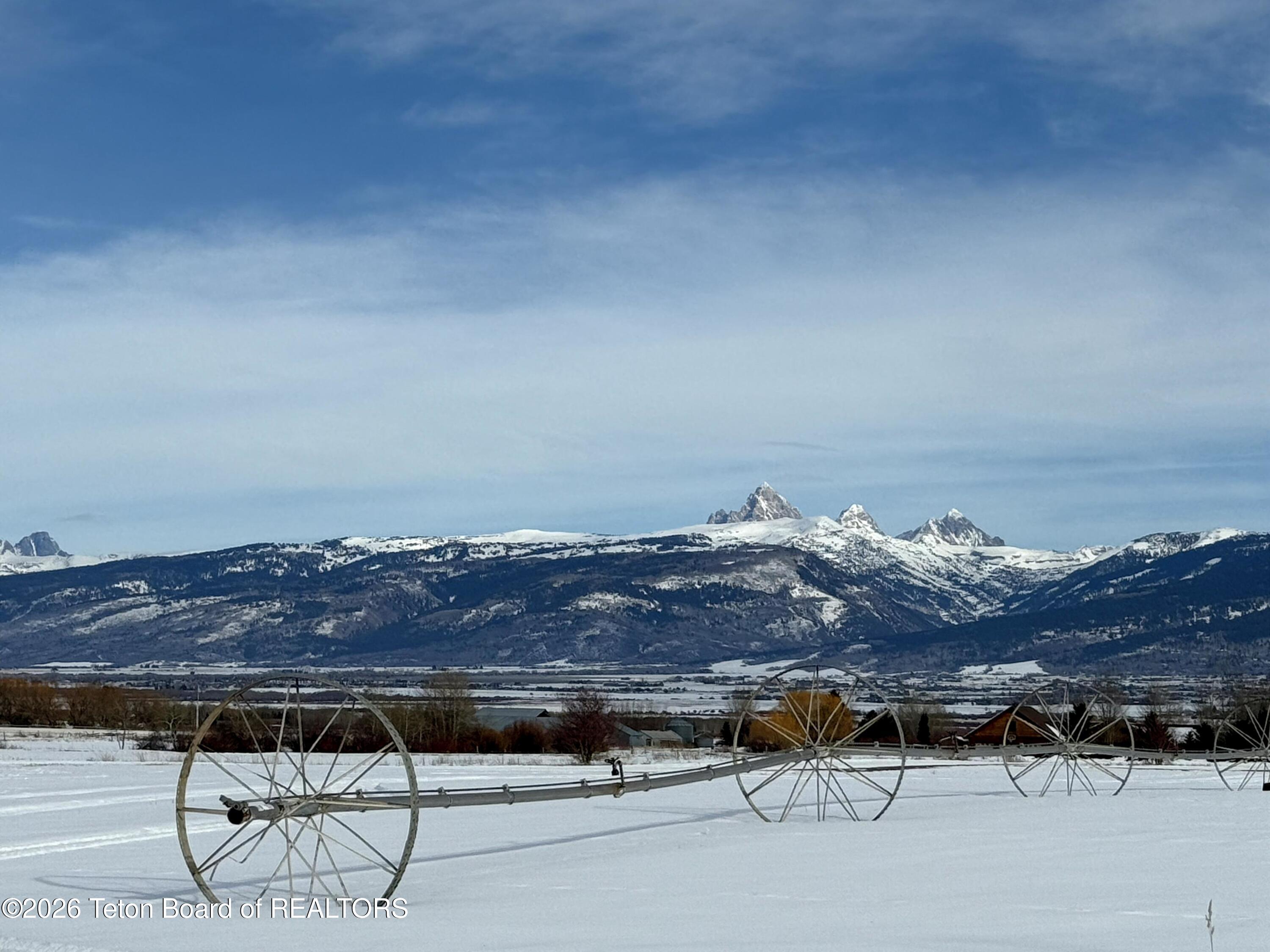 5727 Forest Ridge Road Victor, ID 83455 - Photo 54 of 56 View of Tetons from Entrance of Forest R