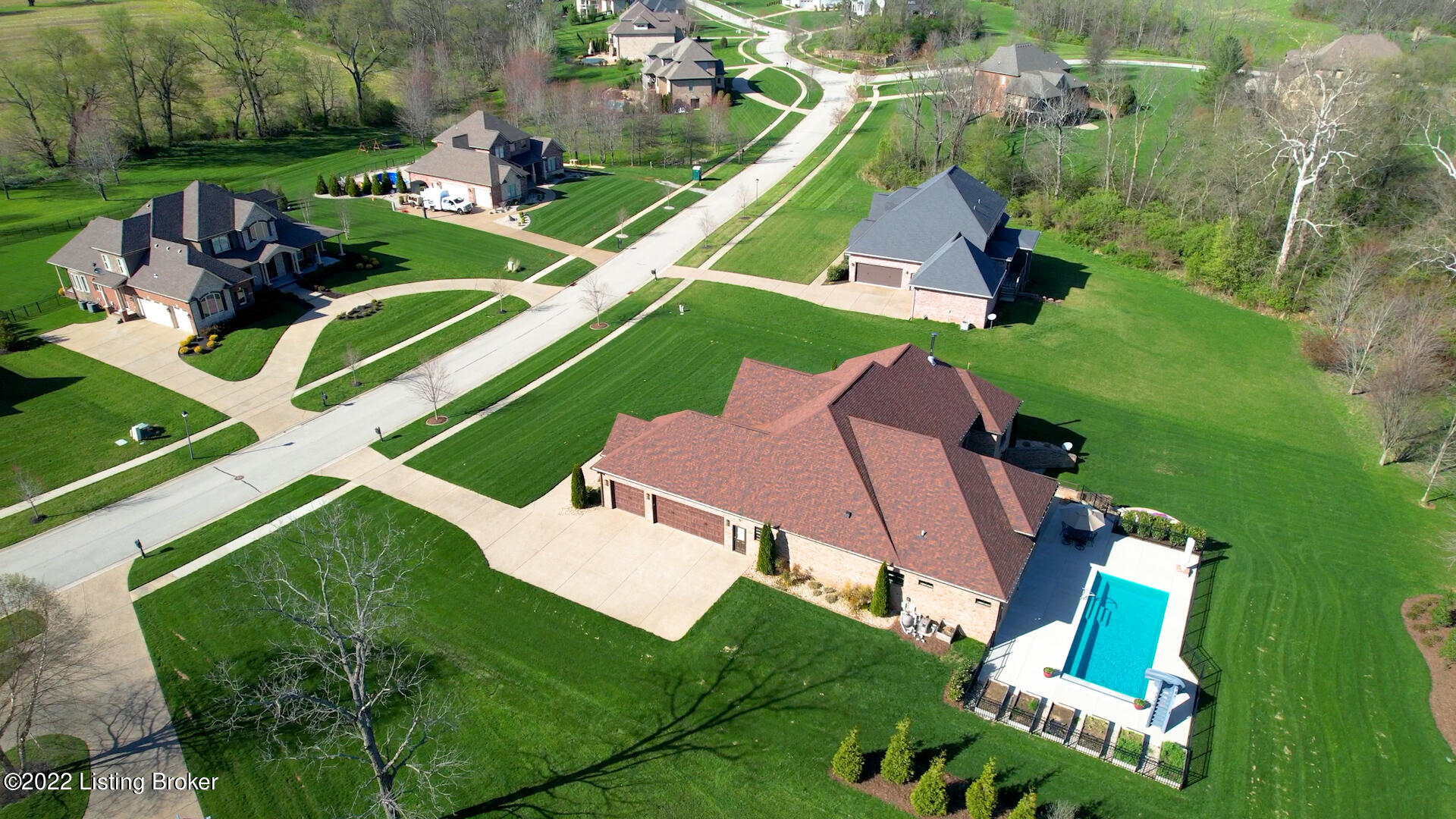 1107 Poplar Ridge Road Goshen, KY 40026 - Photo 50 of 54 Drone of property