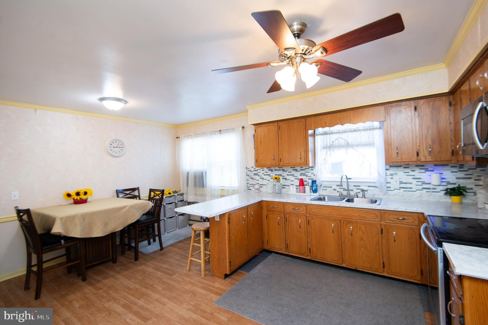 Open updated kitchen