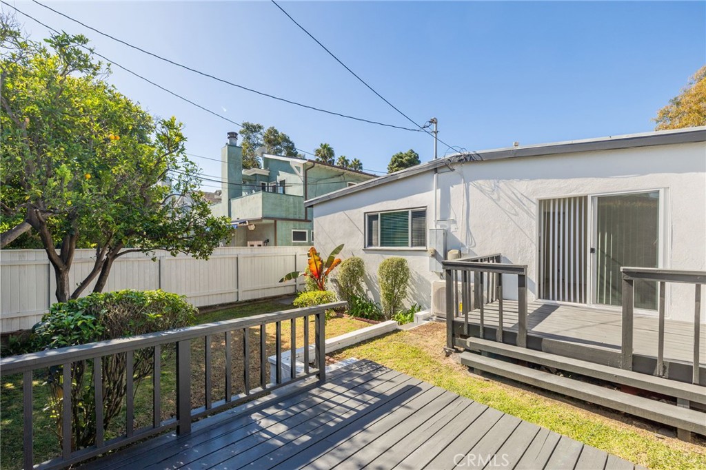 3516 Elm Avenue Manhattan Beach, CA 90266 - Photo 17 of 17 Deck in backyard