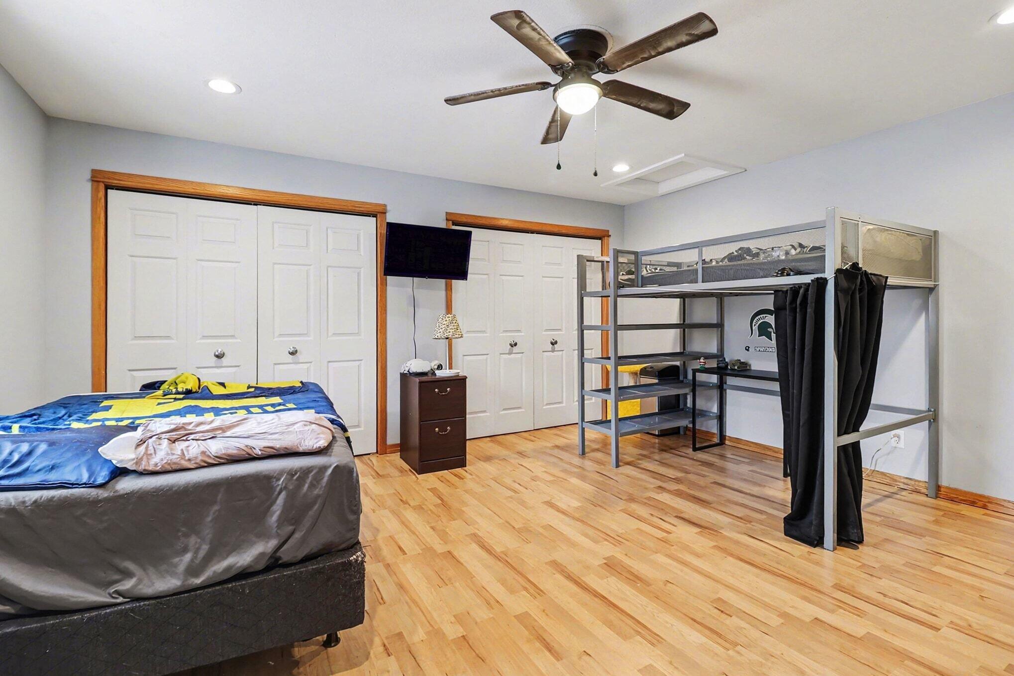 3553 Duck Lake Road Whitehall, MI 49461 - Photo 18 of 31 Upstairs Bedroom 1