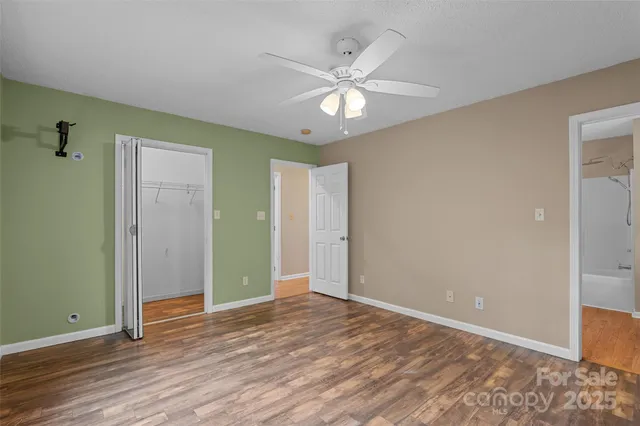 wooden floor in an empty room