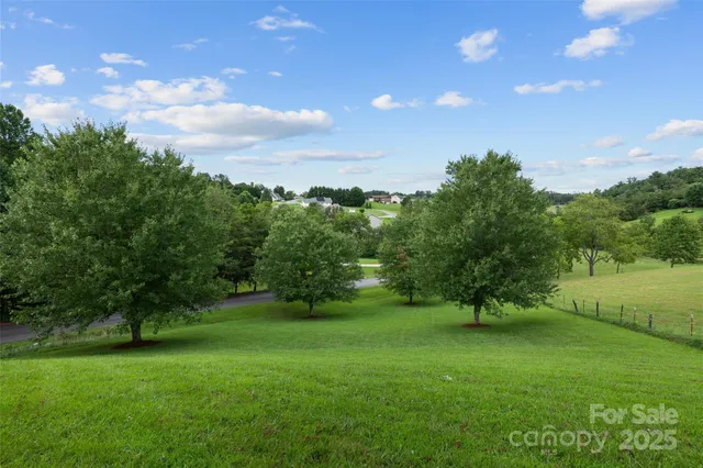 a view of a green field