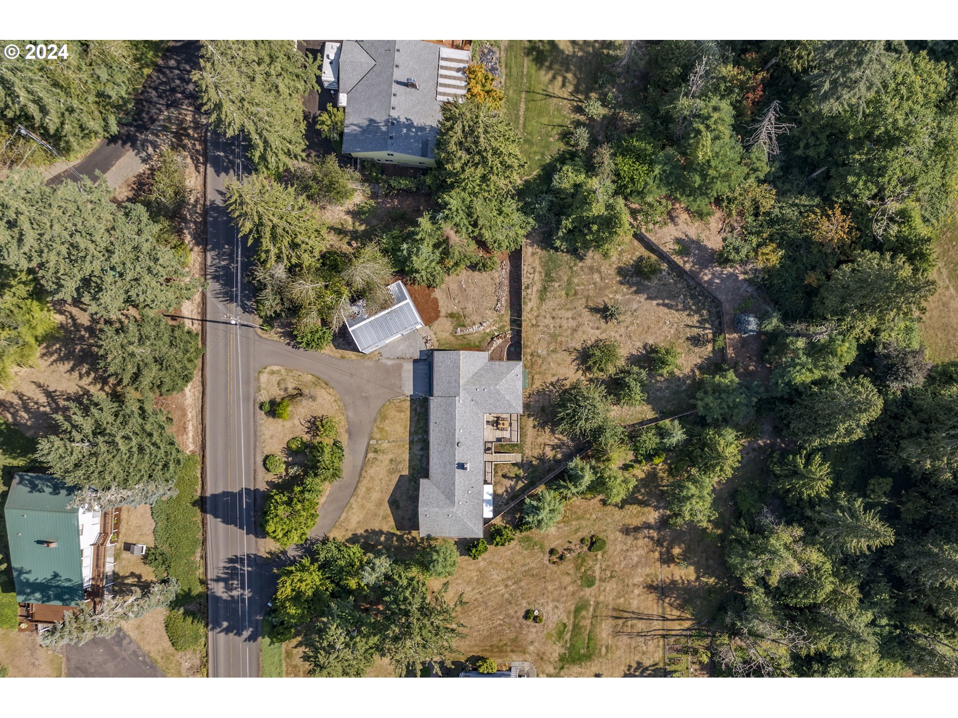 13762 Southeast Wiese Road Damascus, OR 97089 - Photo 37 of 44 an aerial view of a house with a yard