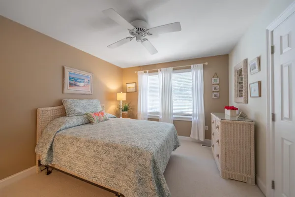 a room with furniture and windows