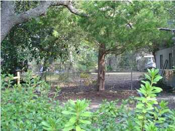 48 Carol Place Freeport, FL 32439 - Photo 10 of 17 a backyard of a house with lots of green space and fountain